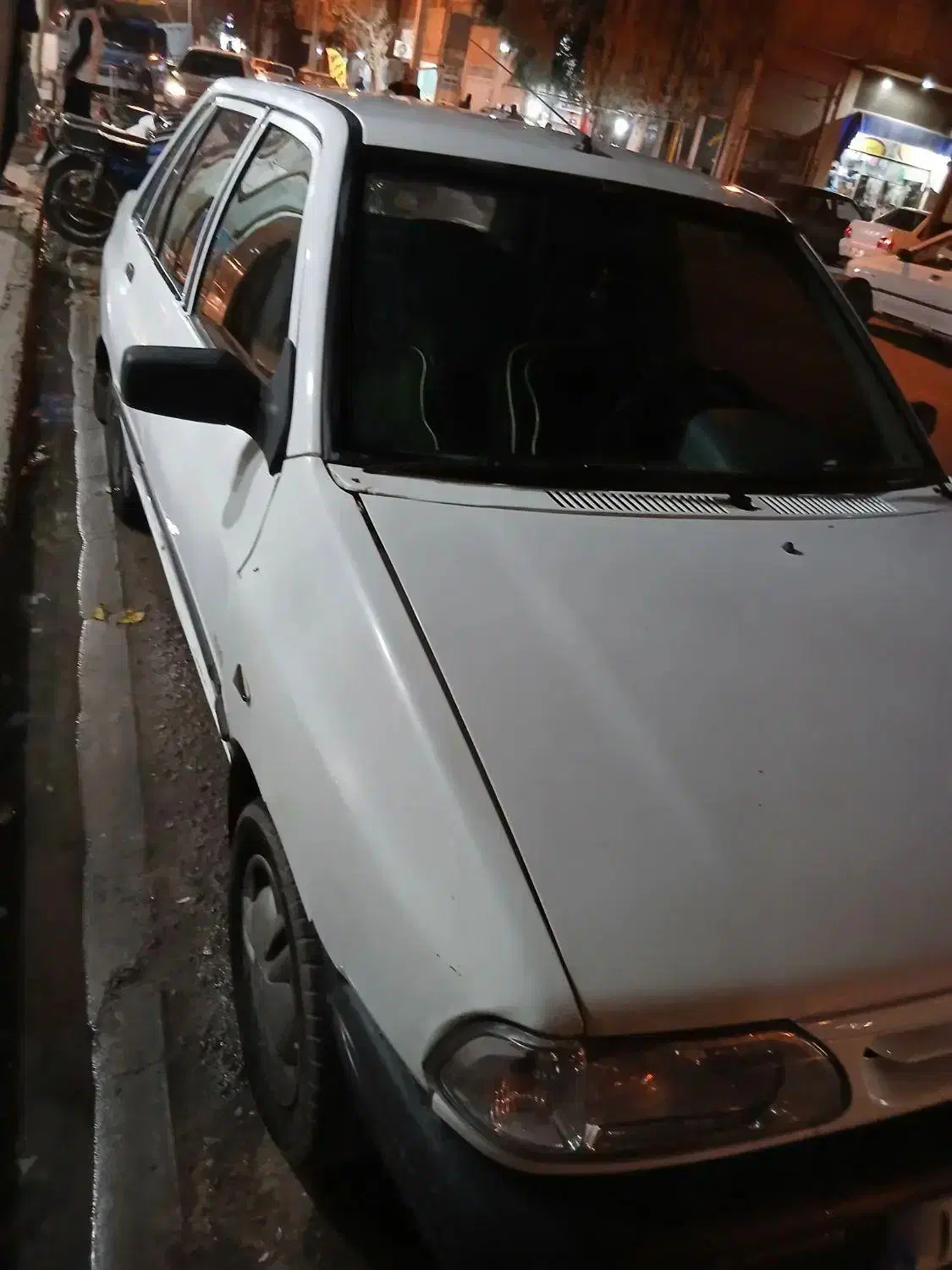 پراید سفید مدل ۸۶ تمیز سالم|خودرو سواری و وانت|قم, نیروگاه|دیوار