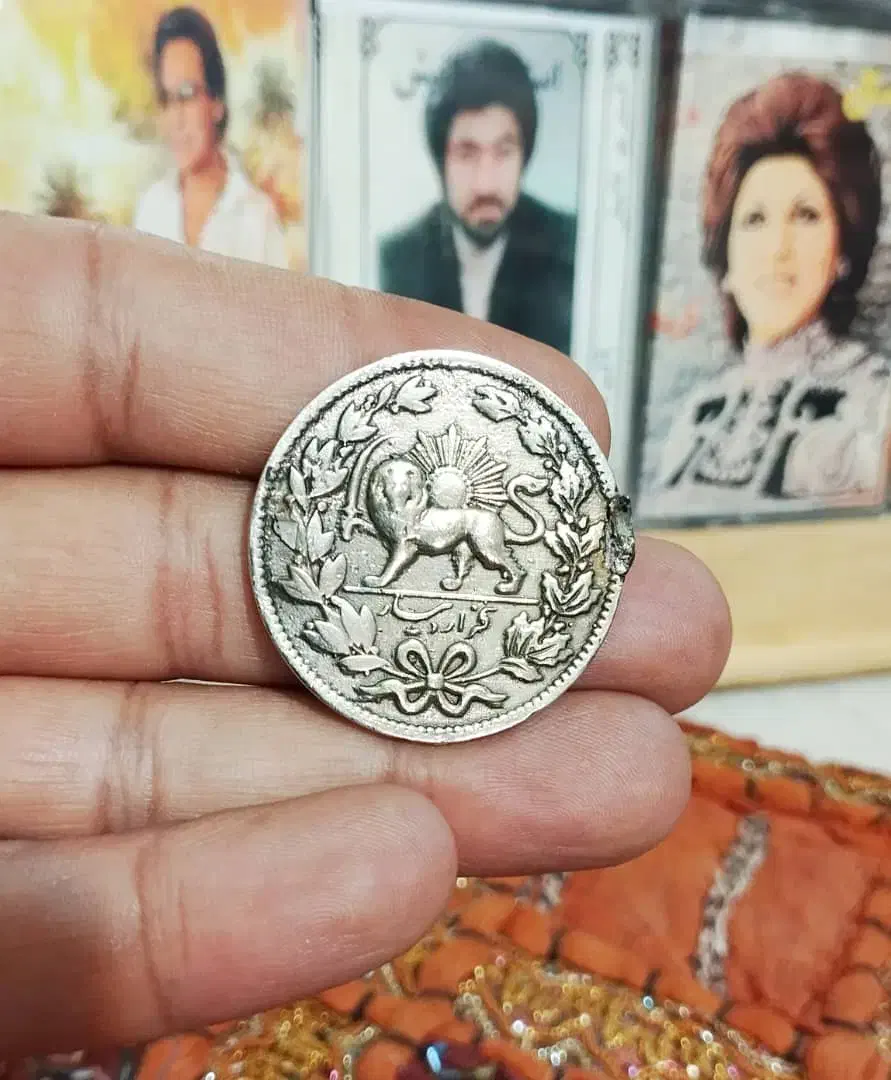 5هزار دیناری مطفر الدین شاه|کلکسیون سکه، تمبر، اسکناس|تهران, آسمان|دیوار