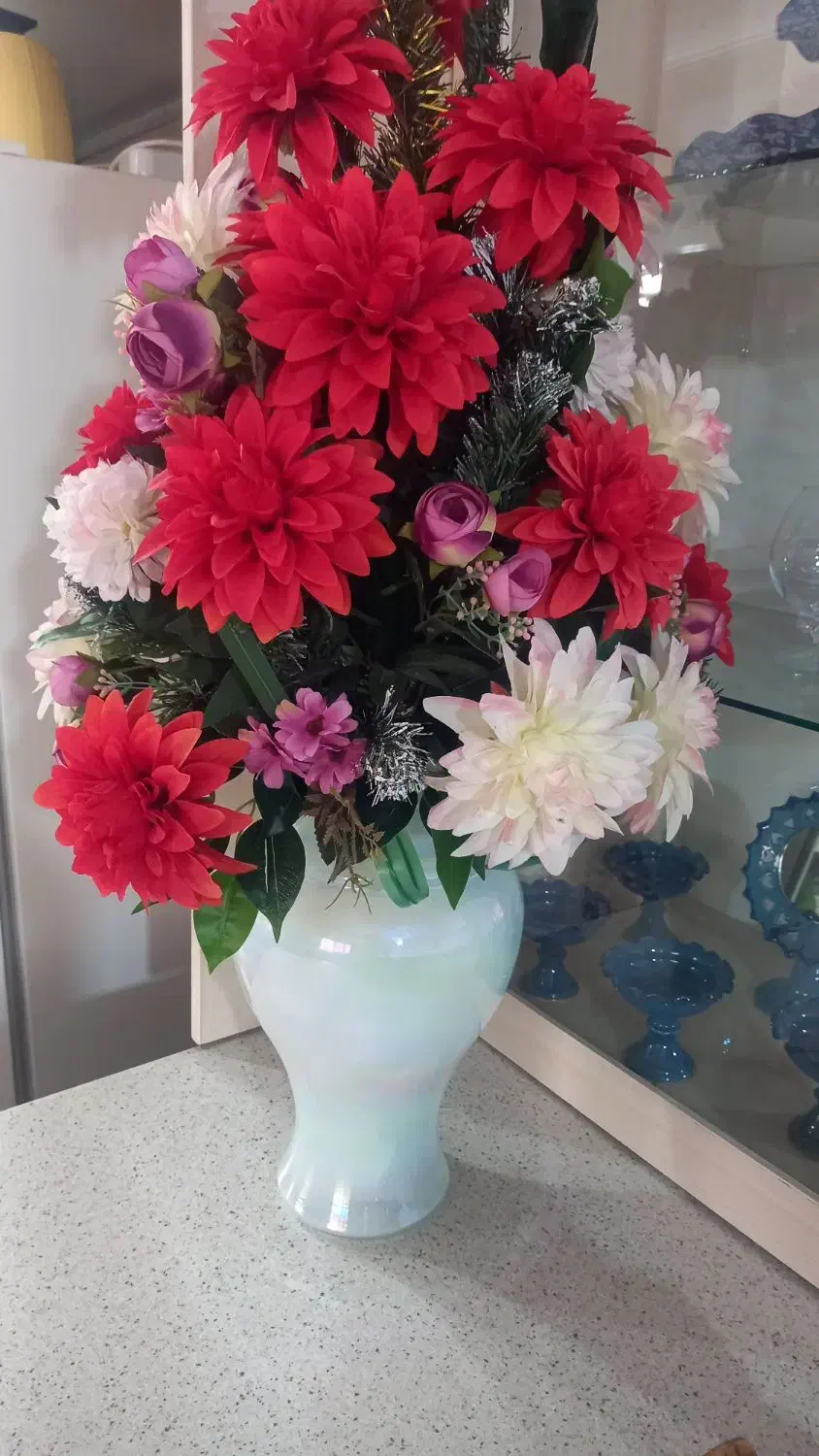 گل ها|گل مصنوعی|کرمان, |دیوار