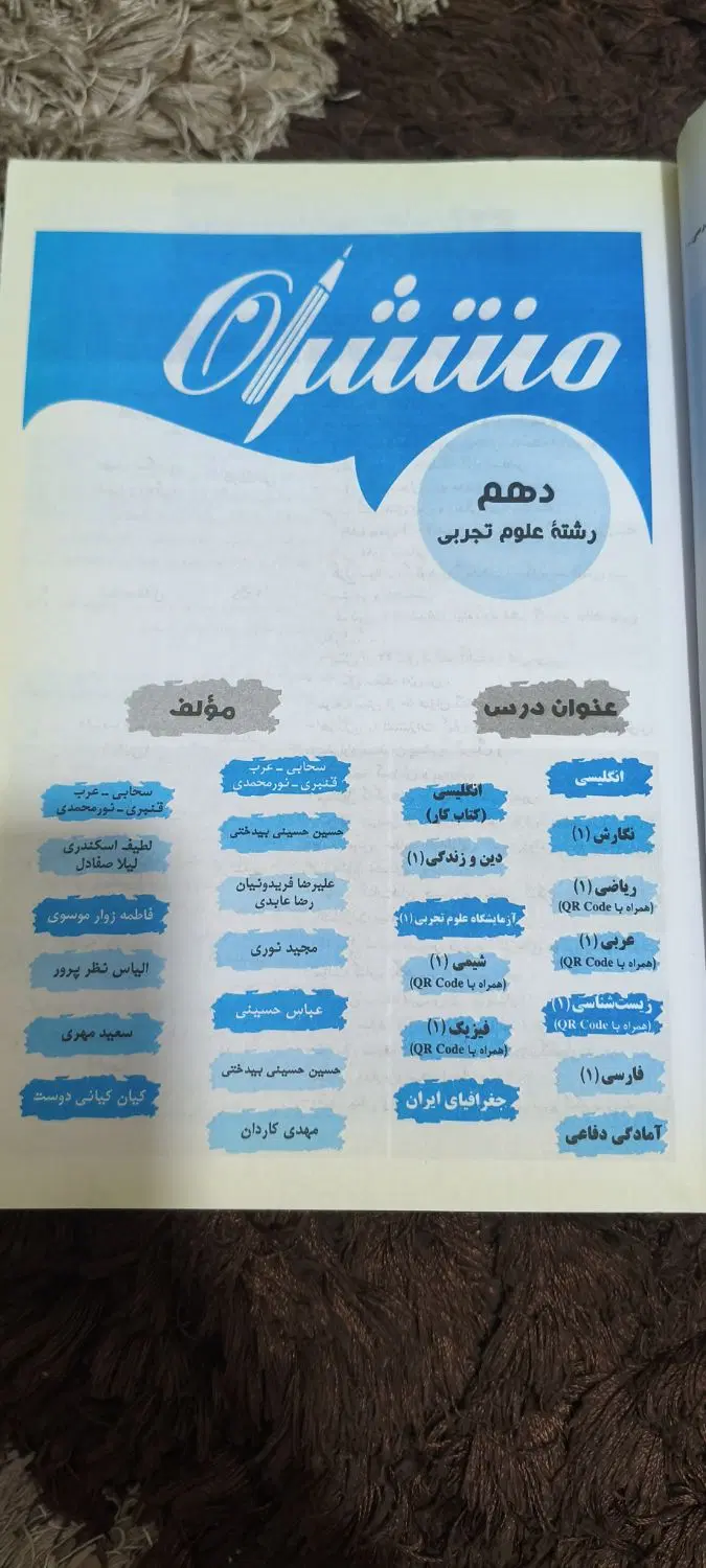 کتاب درسی|کتاب و مجله آموزشی|رشت, دیانتی|دیوار