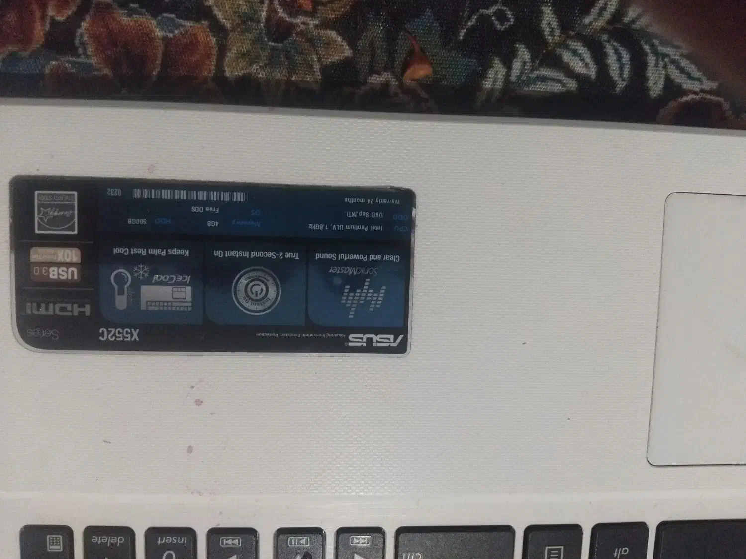 لبت تاب ایسوس خیلی تمیز|رایانه همراه|دزفول, |دیوار