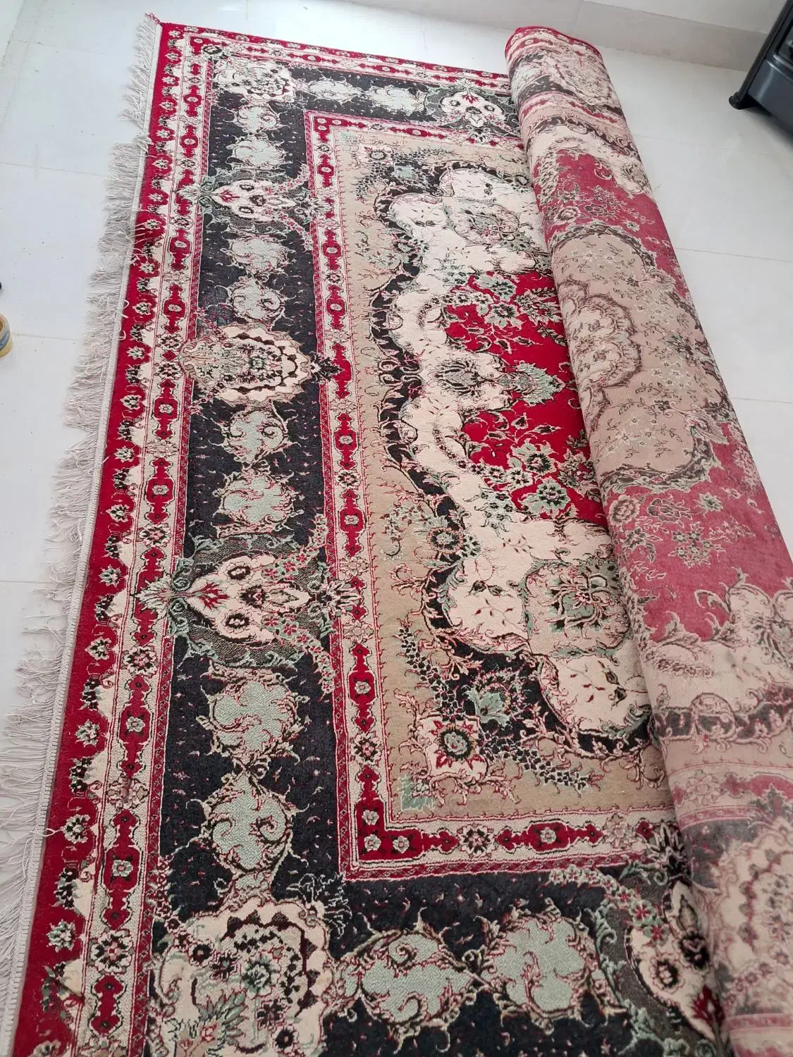 فرش 12متری|فرش|قائن, |دیوار