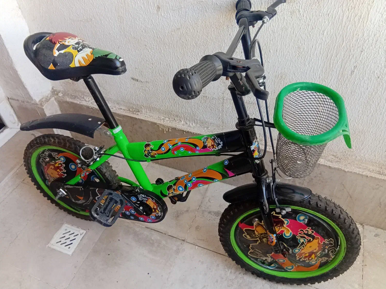 فروش فوری دوچرخه سایز۱۶ طرح بنتن کاملا سالم|دوچرخه، اسکیت، اسکوتر|پردیس, فاز ۳|دیوار