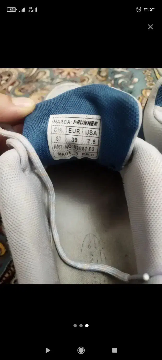 کتونی اسپرت سایز 39|کیف، کفش، کمربند|اردبیل, |دیوار