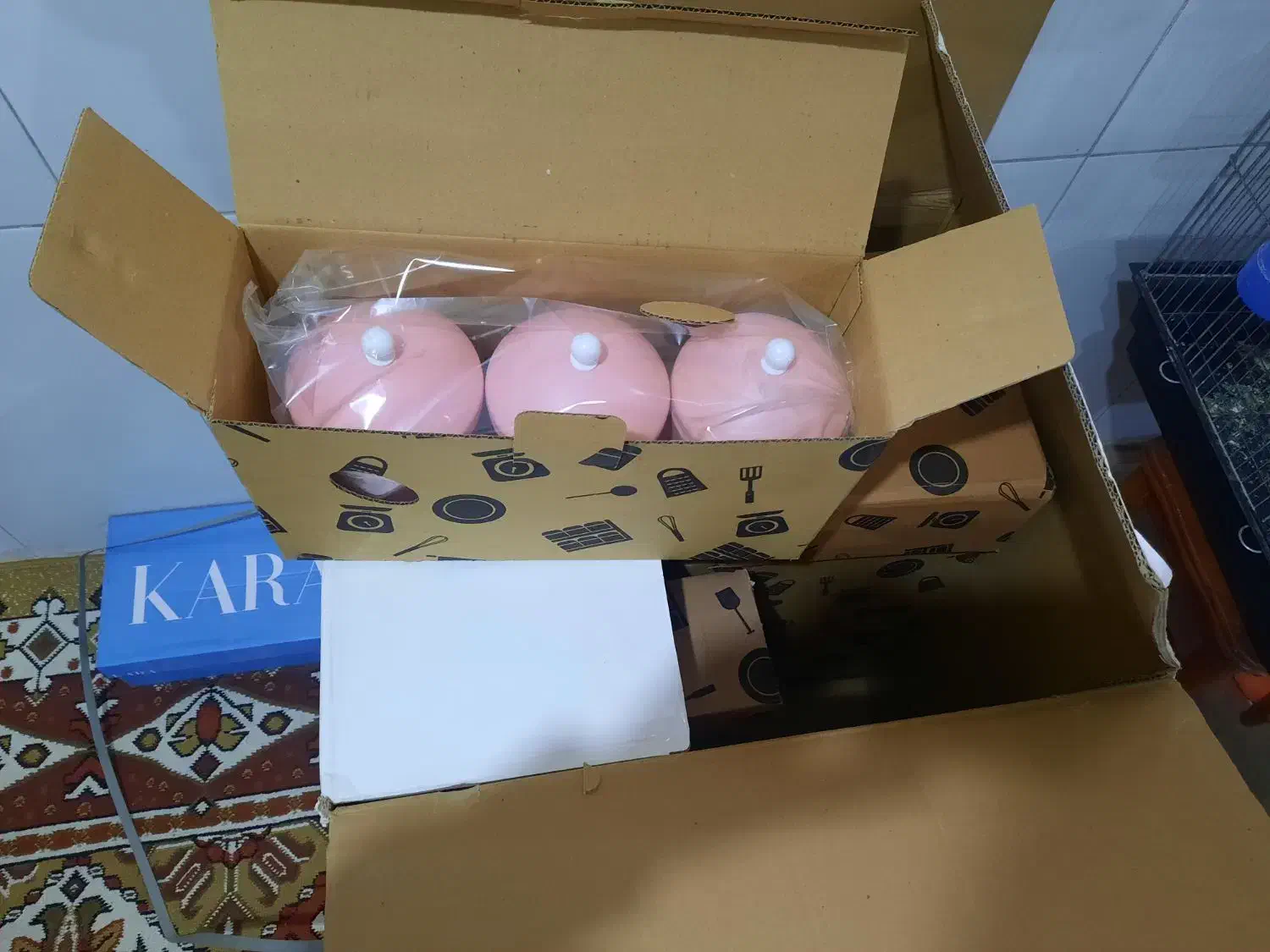 دوقلم جنس اکبند با نازل ترین قیمت|ظروف پختوپز|مشکیندشت, |دیوار