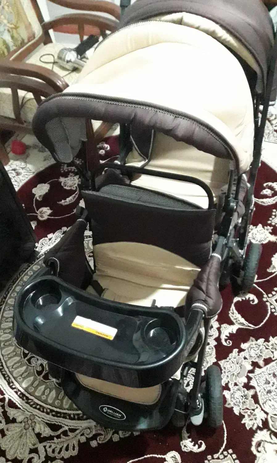 کالسکه دوقلو نو و آکبند|کالسکه و لوازم جانبی|هرسین, |دیوار