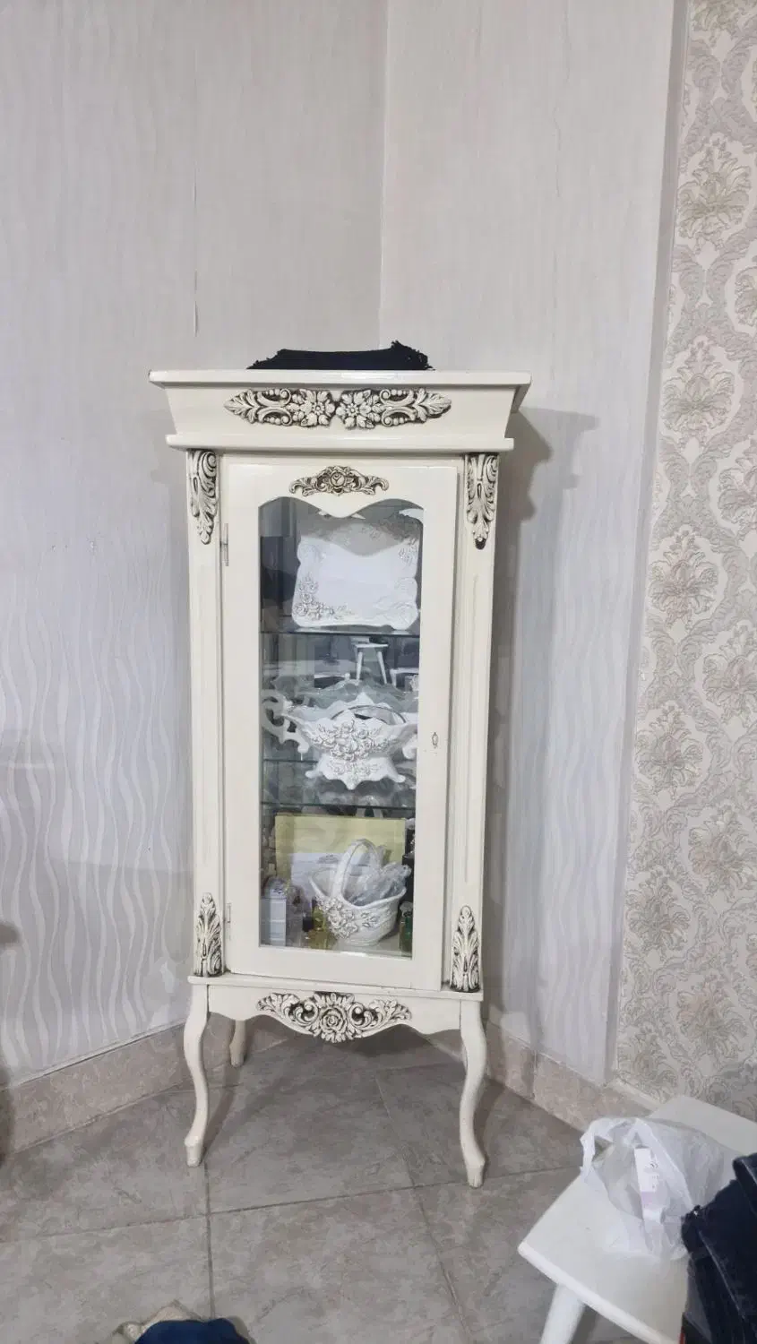 گنجه چوبی|بوفه، ویترین، کنسول|مشهد, مشکینی (شهرک غرب)|دیوار