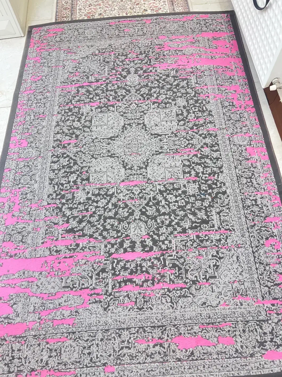 دو عدد گلیم فرش بسیار تمییز|گلیم، جاجیم، گبه|یزد, |دیوار