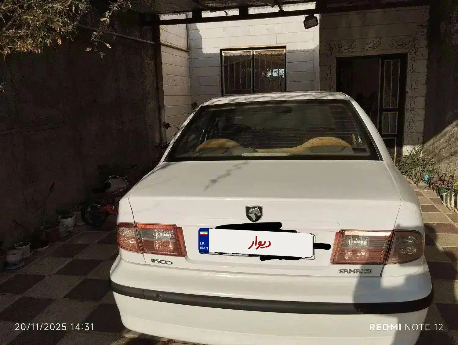 سمند ef7 پایه گازسوز مدل 95 کاشمر|خودرو سواری و وانت|مشهد, سناباد|دیوار