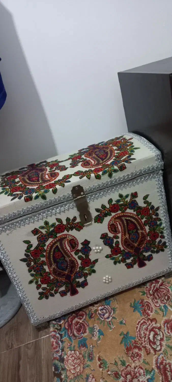 صندوقچه پته|صنایع دستی و سایر لوازم تزئینی|بهرمان, |دیوار