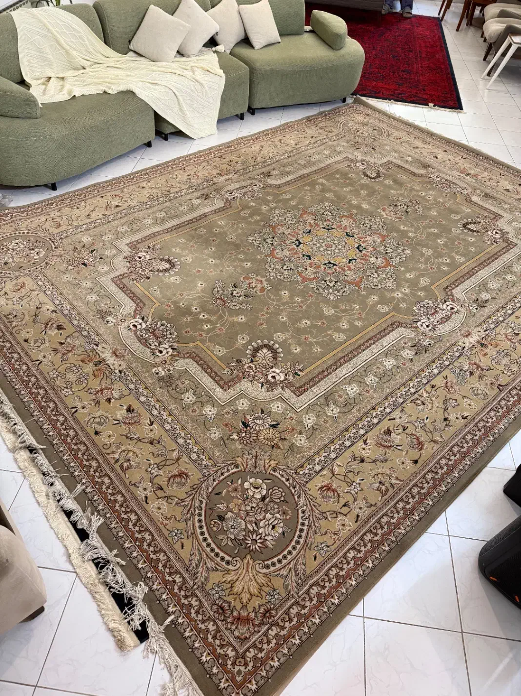 فرش پاتریس ۱۲ متری ۲عدد شبیه هم|فرش|گرگان, |دیوار