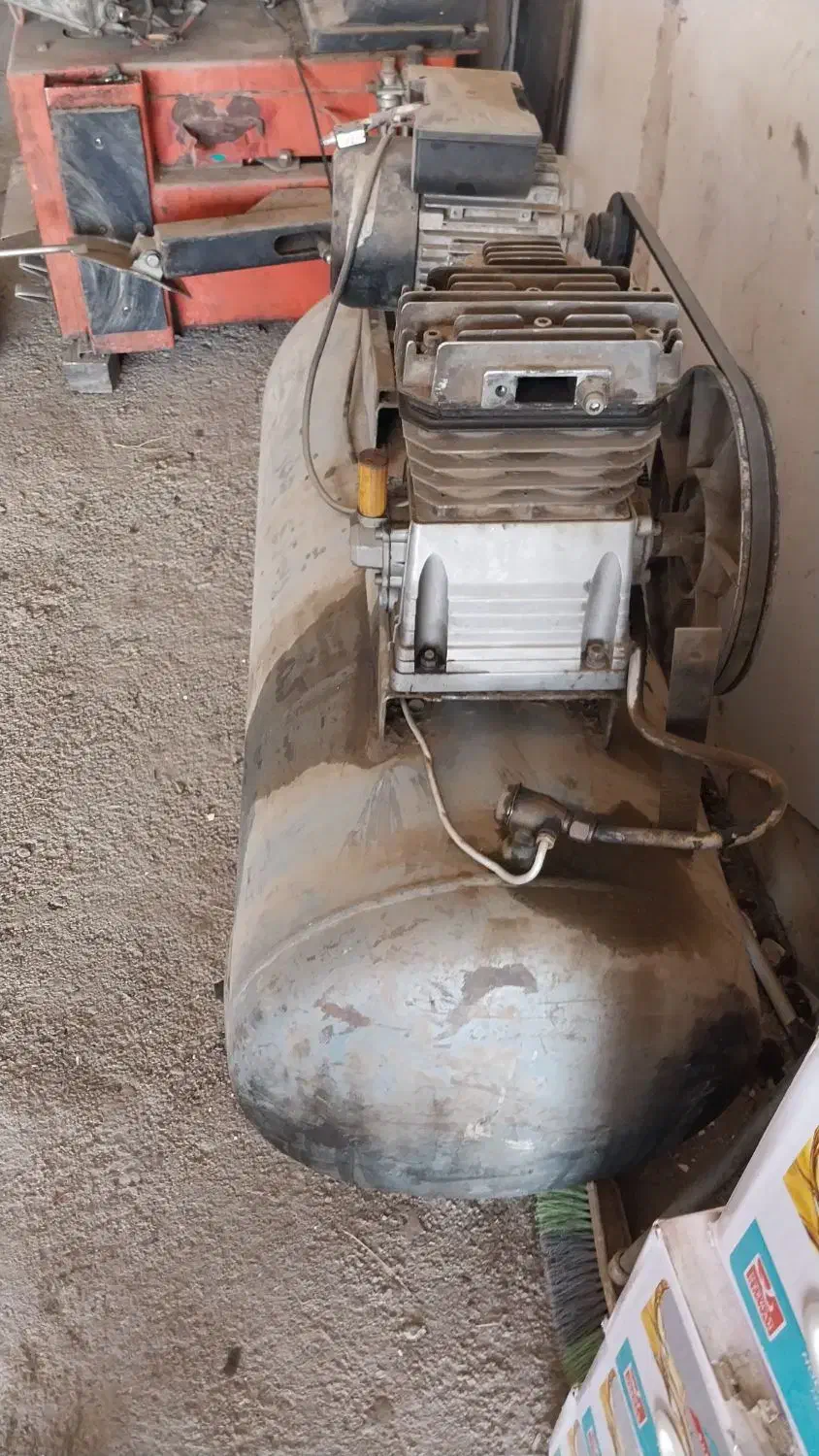 کمپرسور 250لیتری سالم در حال کار|ابزارآلات|همدان, |دیوار