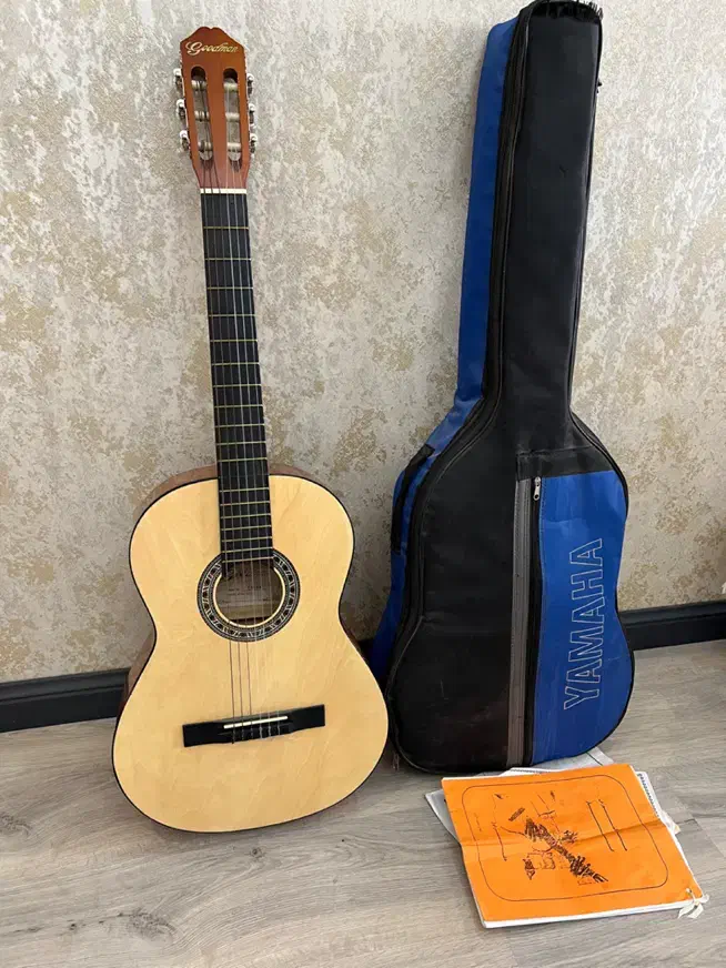 گیتار نو و خوش صدای گود من بهمراه کیف و کتاب|گیتار، بیس، امپلیفایر|کرج, گوهردشت|دیوار