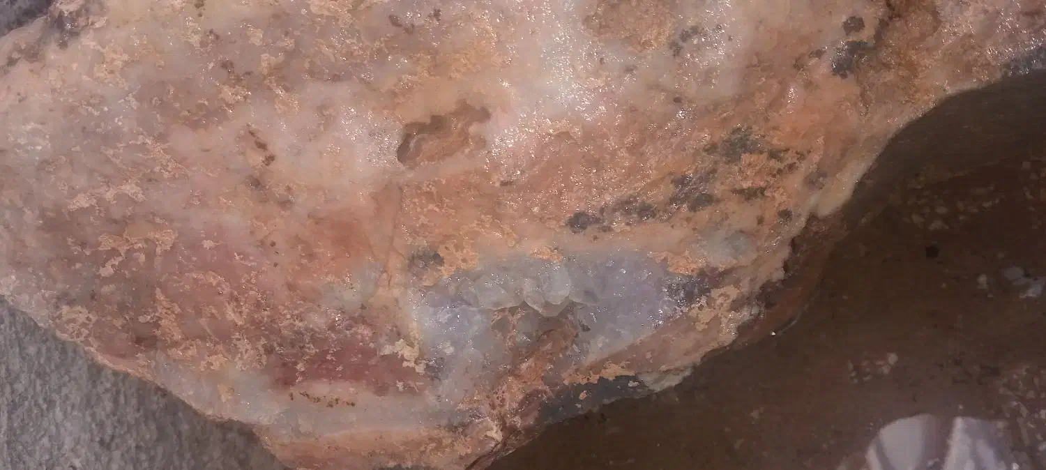 سنگ طبیعی عقیق پنبه ای باکیفیت وکوارتز|جواهرات|خرمدره, |دیوار