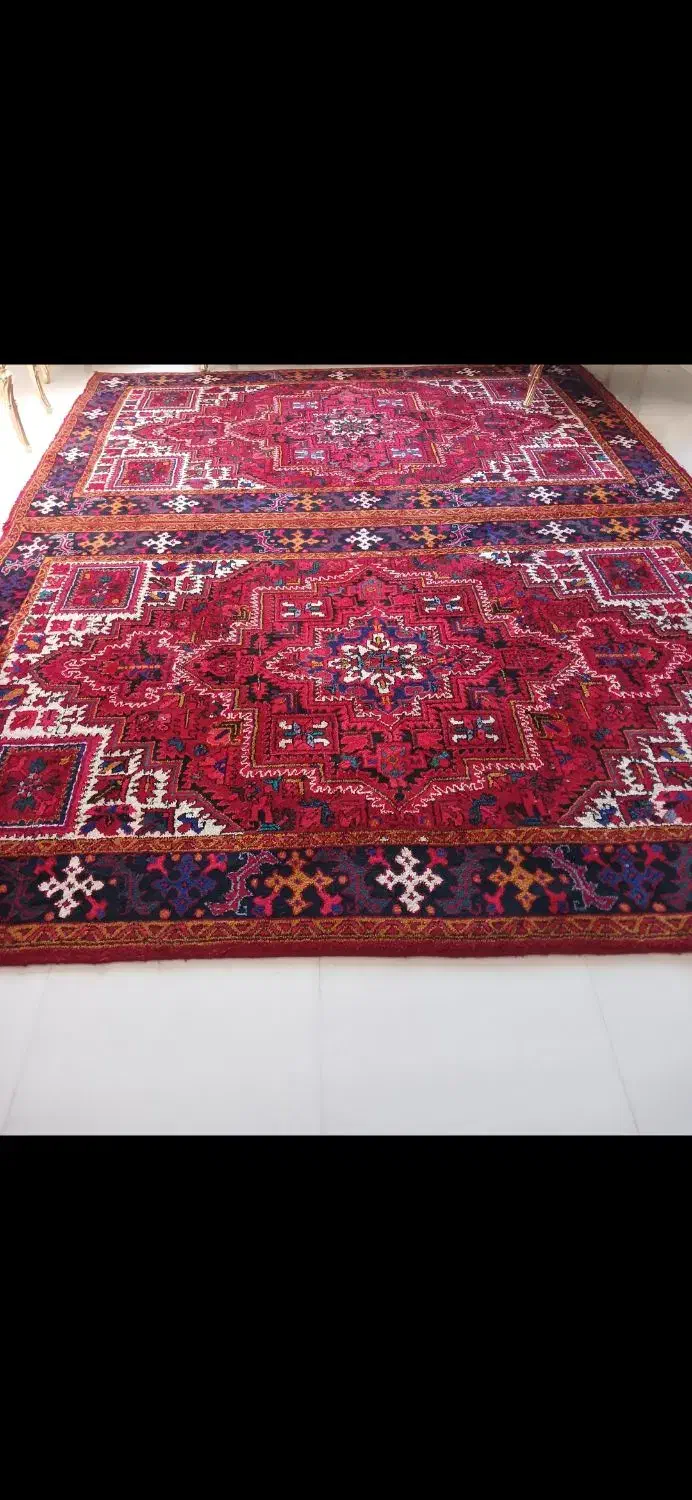 دوتا فرش طبیعی ۶ متری|فرش|اردبیل, |دیوار