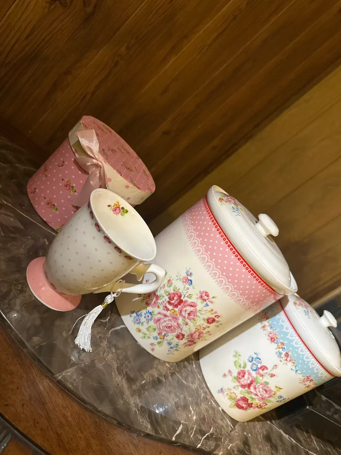 بانکه فانتزی گلدار ، برند سلکاسا|ظروف سرو و پذیرایی|تهران, صادقیه|دیوار