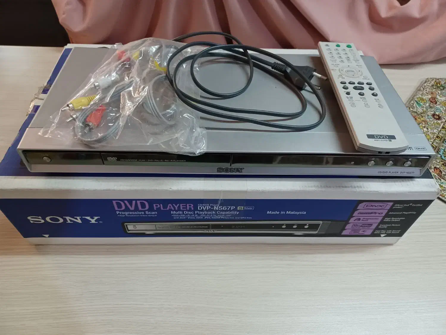 دستگاه DVD سونی ساخت مالزی|پخش‌کننده DVD و ویدیو|کرمانشاه, |دیوار