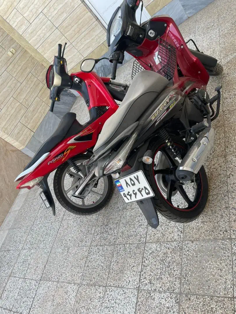 دودستگاه موتور سیکلت احسان درحد صفر|موتورسیکلت|تربتحیدریه, ۴۵ متری|دیوار