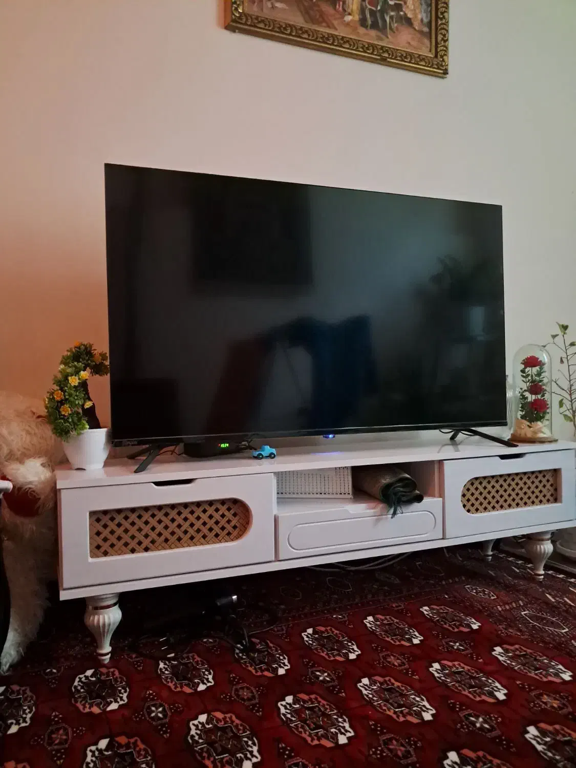 تلویزیون جی پلاس نو درحد ۴ماه استفاده شده|تلویزیون و پروژکتور|شیروان (خراسان), |دیوار