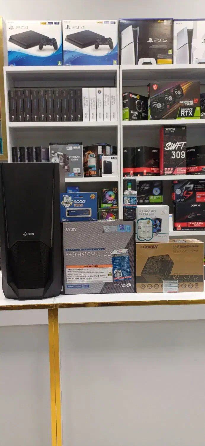 سیستم کیس گیمینگ نسل ۱۲ گرافیک 8 + ssd|رایانه رومیزی|مشهد, حجت|دیوار