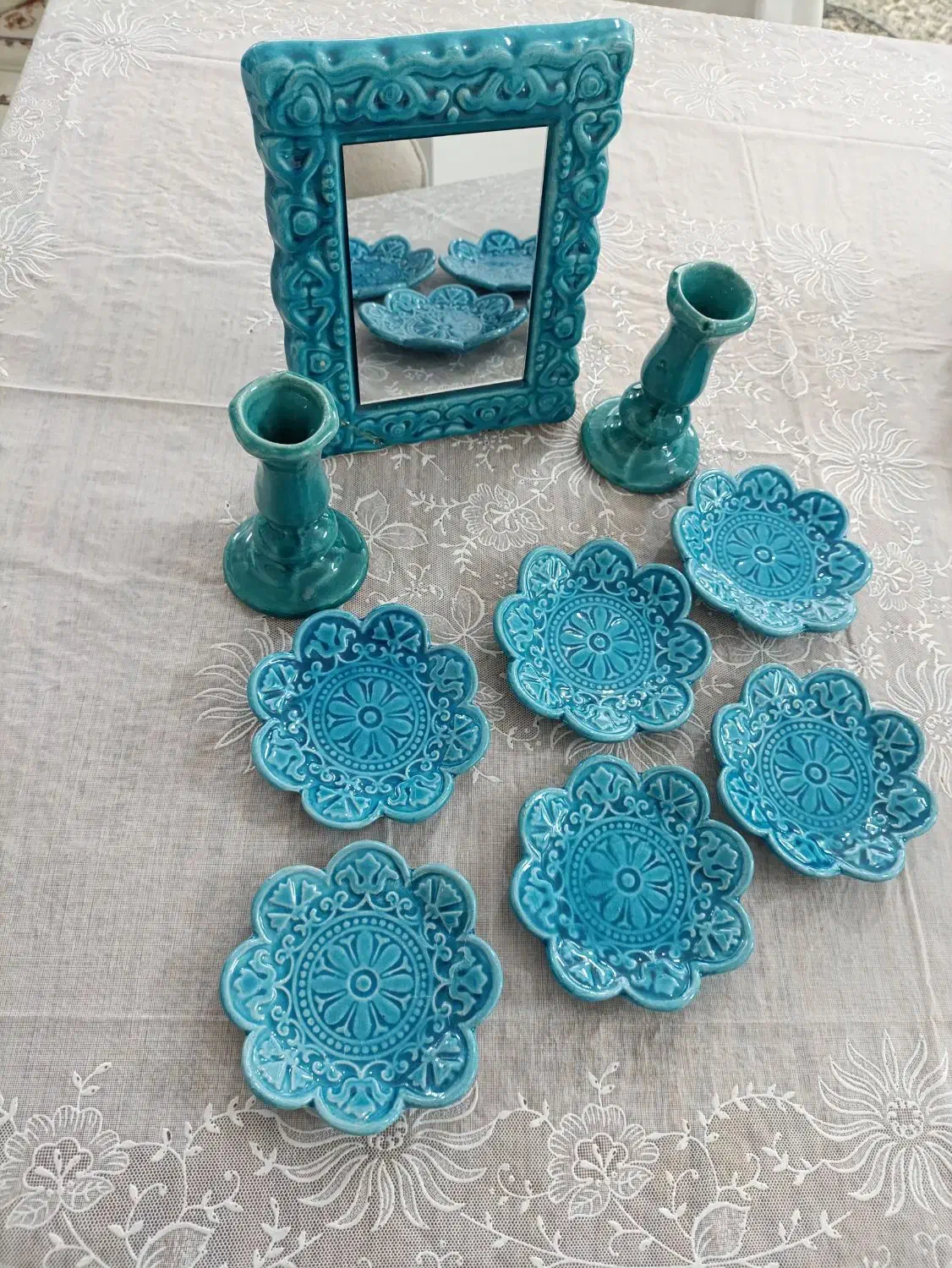 هفت سین|صنایع دستی و سایر لوازم تزئینی|نیشابور, گنبد سبز|دیوار