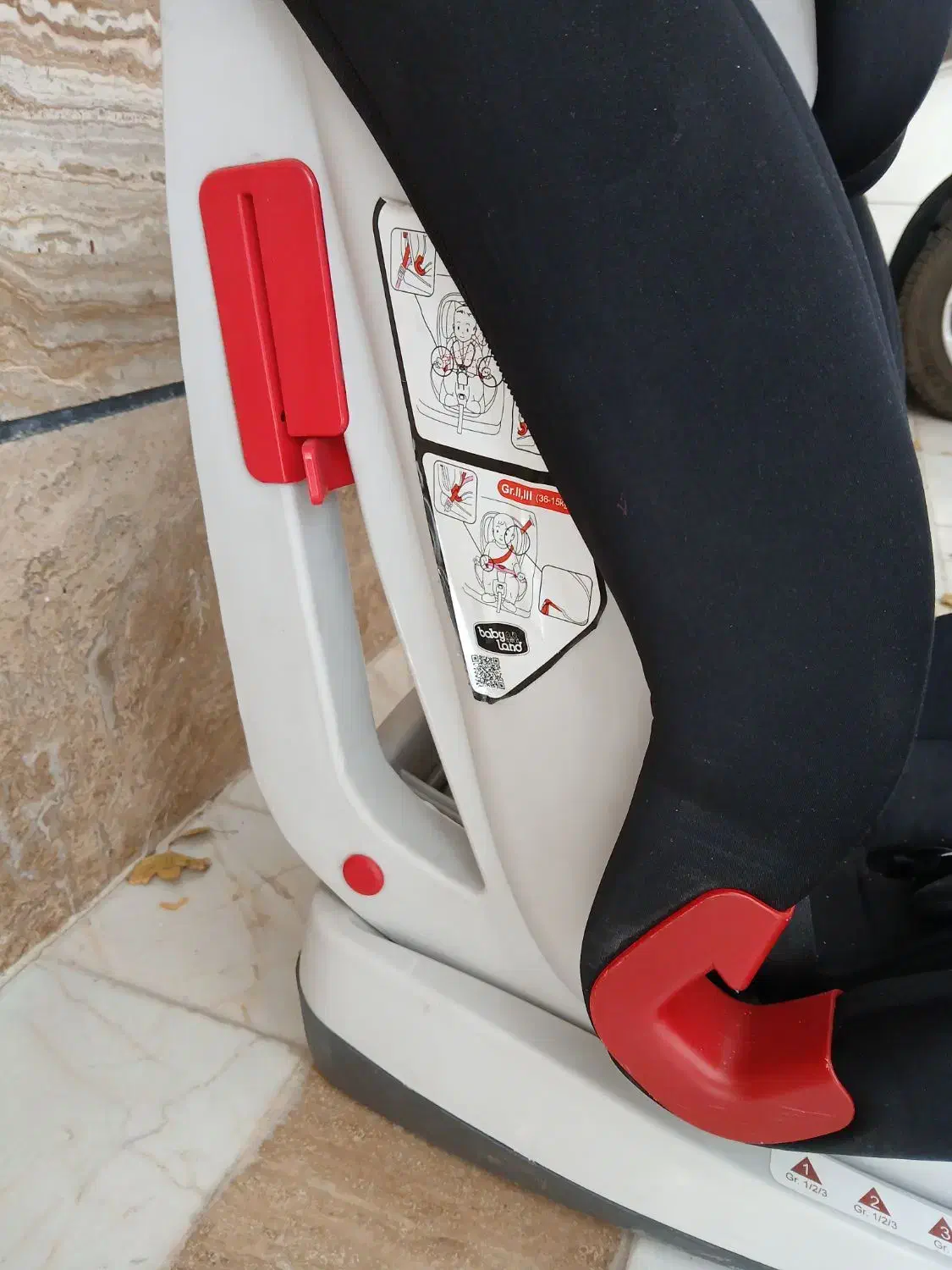 صندلی ماشین بی بی لند|اسباب و اثاث بچه|قزوین, |دیوار