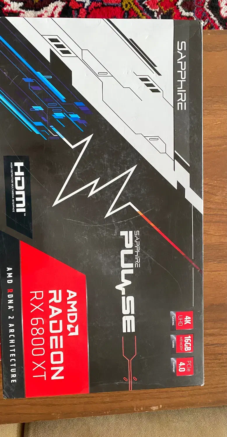 کارت گرافیک RX 6800XT درحد اکبند 16GBمعاوضه لپ تاب|قطعات و لوازم جانبی رایانه|شهریار, شهرک مصطفی خمینی|دیوار