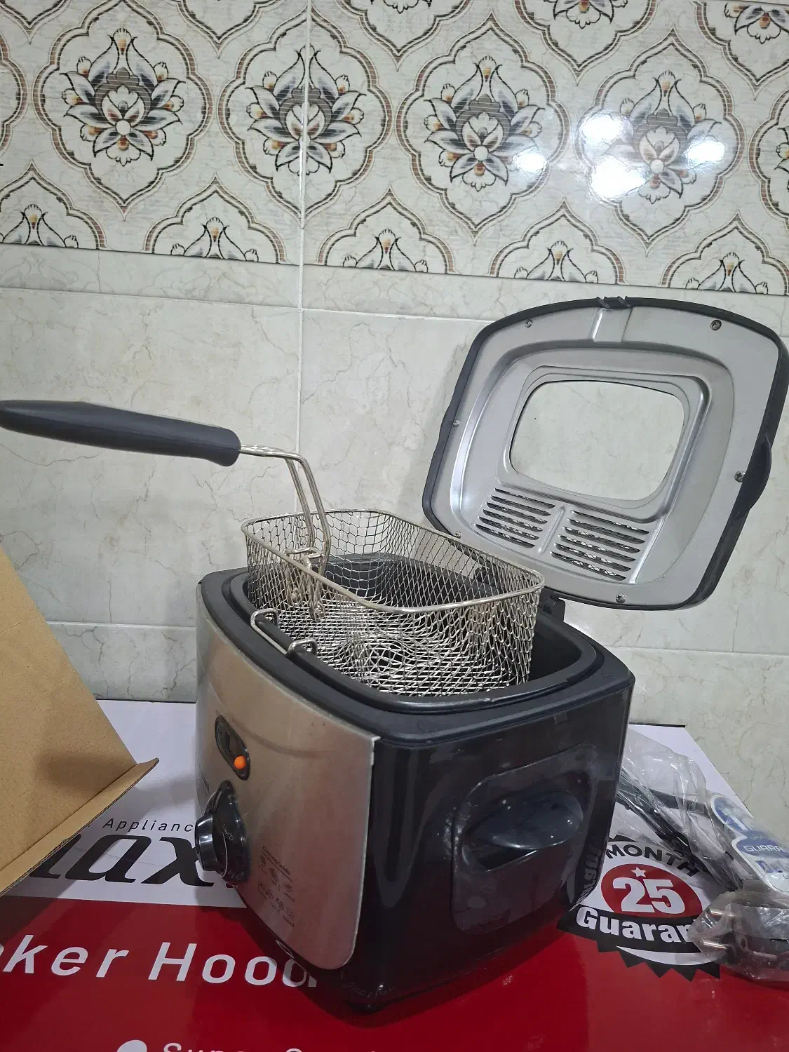 سرخ کن دلمونتی ۱.۵ لیتری|اجاق گاز و لوازم برقی پخت‌وپز|قائم‌شهر, |دیوار