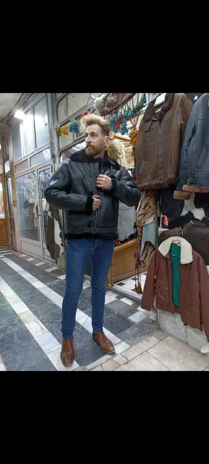 کاپشن بوفالو اصل (دبل فیس گوسفندی)|لباس|تبریز, |دیوار