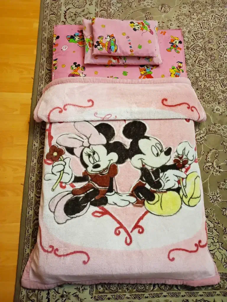 سرویس رختخواب کودک دست دوز و بسیار بسیار تمیز|اسباب و اثاث بچه|تهران, هفت حوض|دیوار