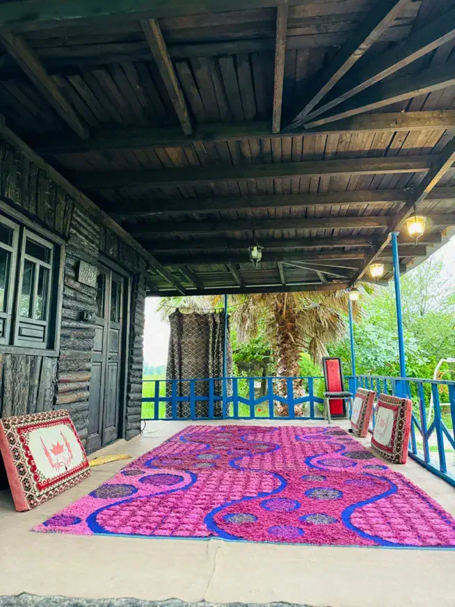 کلبه بومگردی در قلب بهشت|اجارهٔ کوتاهمدت ویلا و باغ|رشت, پسیخان|دیوار