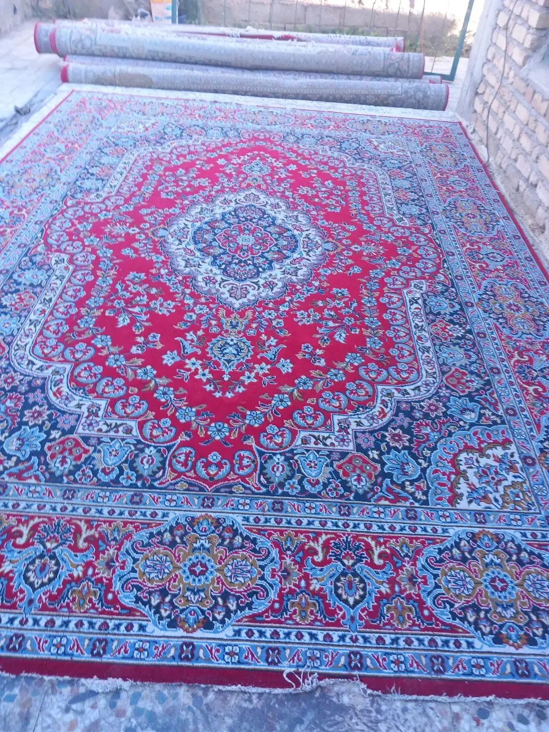 فرش دسته دوم استوک|فرش|فیروزآباد (فارس), |دیوار