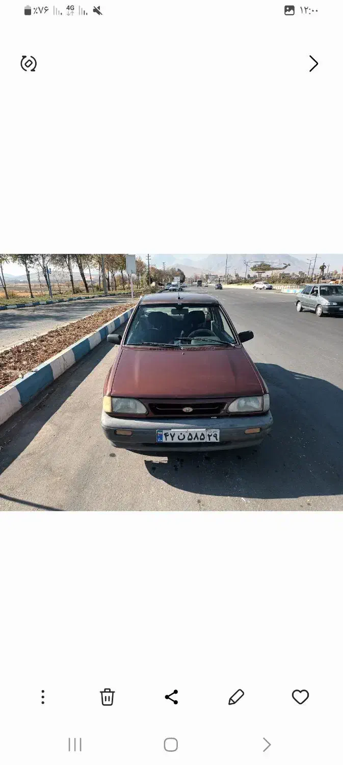 پراید صبا ۸۶|خودرو سواری و وانت|صحنه, |دیوار