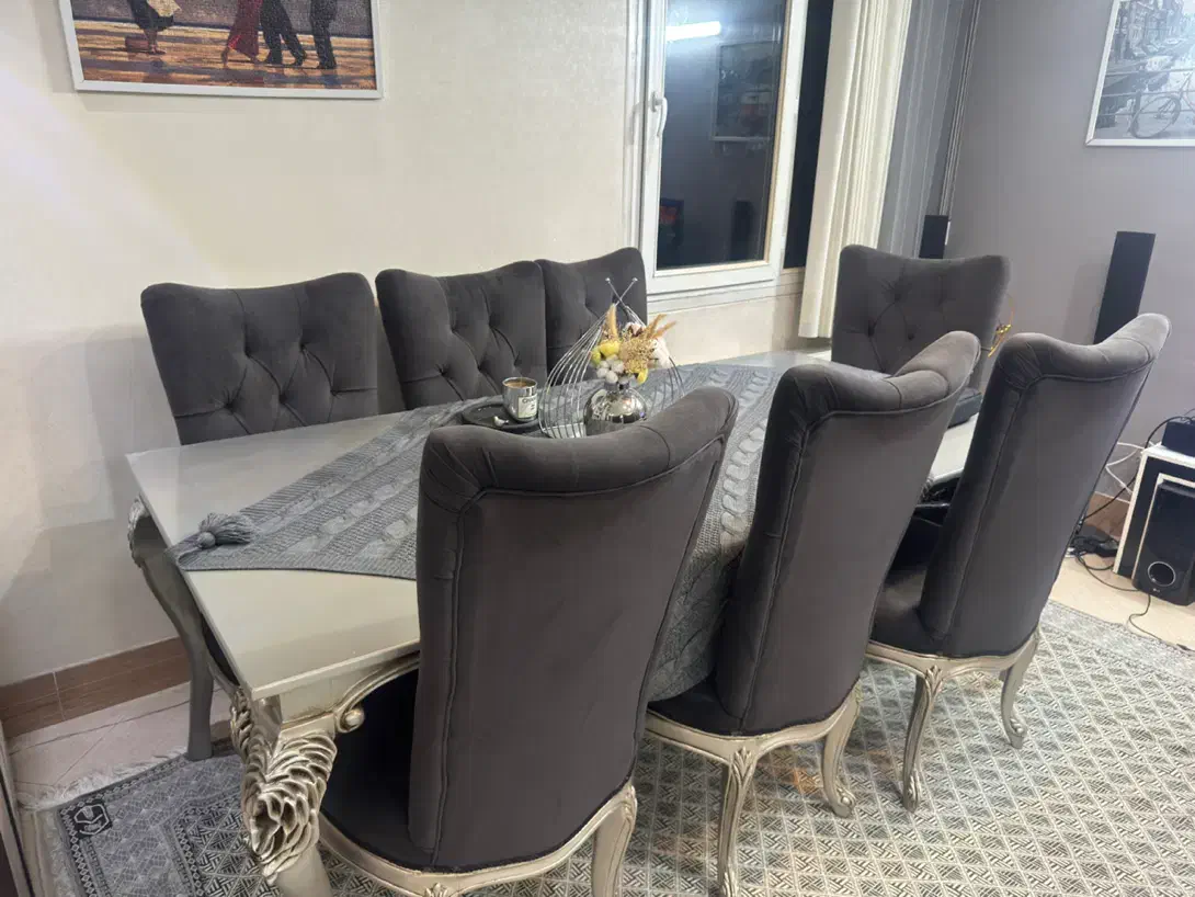 میز ناهار خوری|میز و صندلی غذاخوری|ملایر, |دیوار