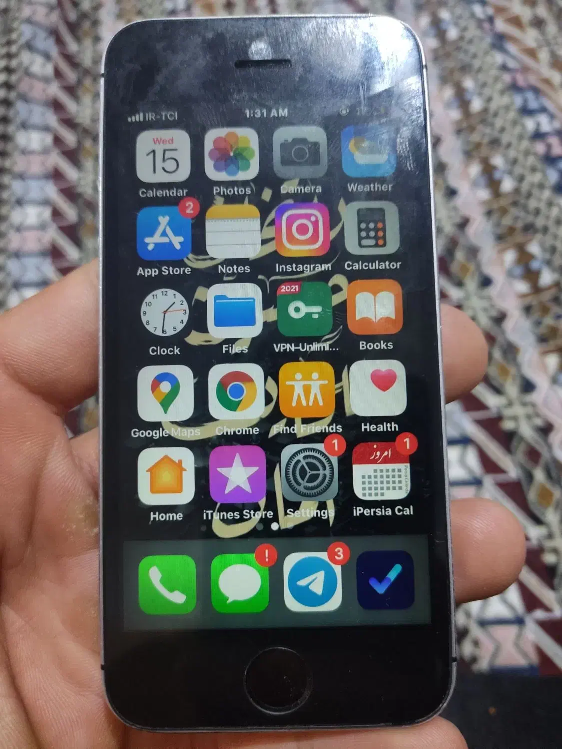 موبایل آیفون 5s|موبایل|آباده, |دیوار