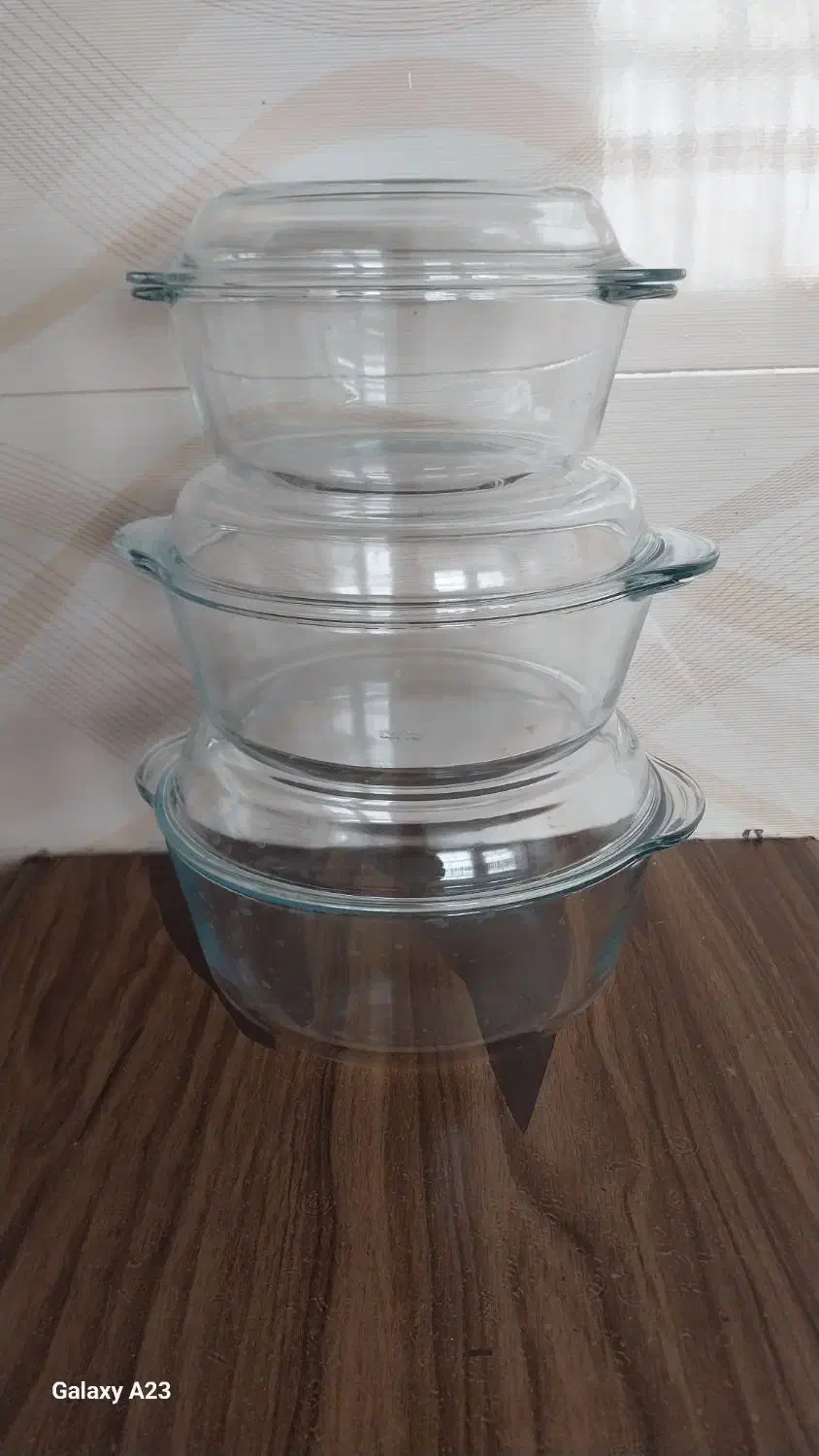 قابلمه‌ای پیرکس برندBORCAM|ظروف پخت‌وپز|سبزوار, قاضی زاد|دیوار