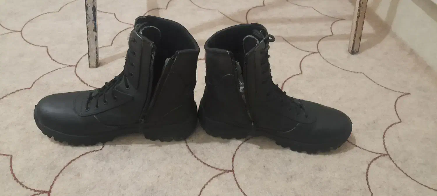 پوتین مشکی زیپدار|کیف، کفش، کمربند|کرمانشاه, |دیوار