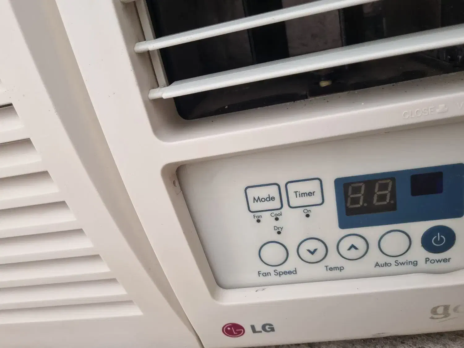 کولر پنجره ای ال جی کنترل دار|کولر گازی و فنکوئل|بندر انزلی, عباس آباد|دیوار