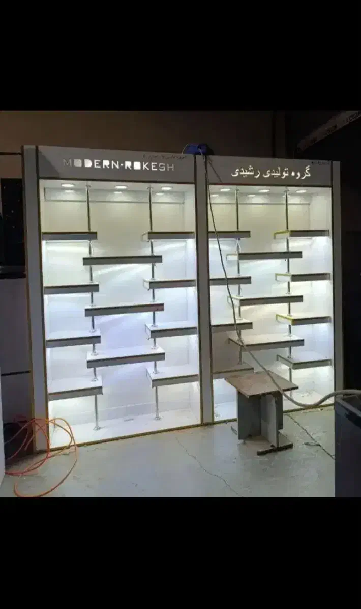 طراحی و ساخت انواع دکوراسیون و قفسه|کتابخانه، شلف، قفسه‌های دیواری|اهواز, کوی مهدیس|دیوار