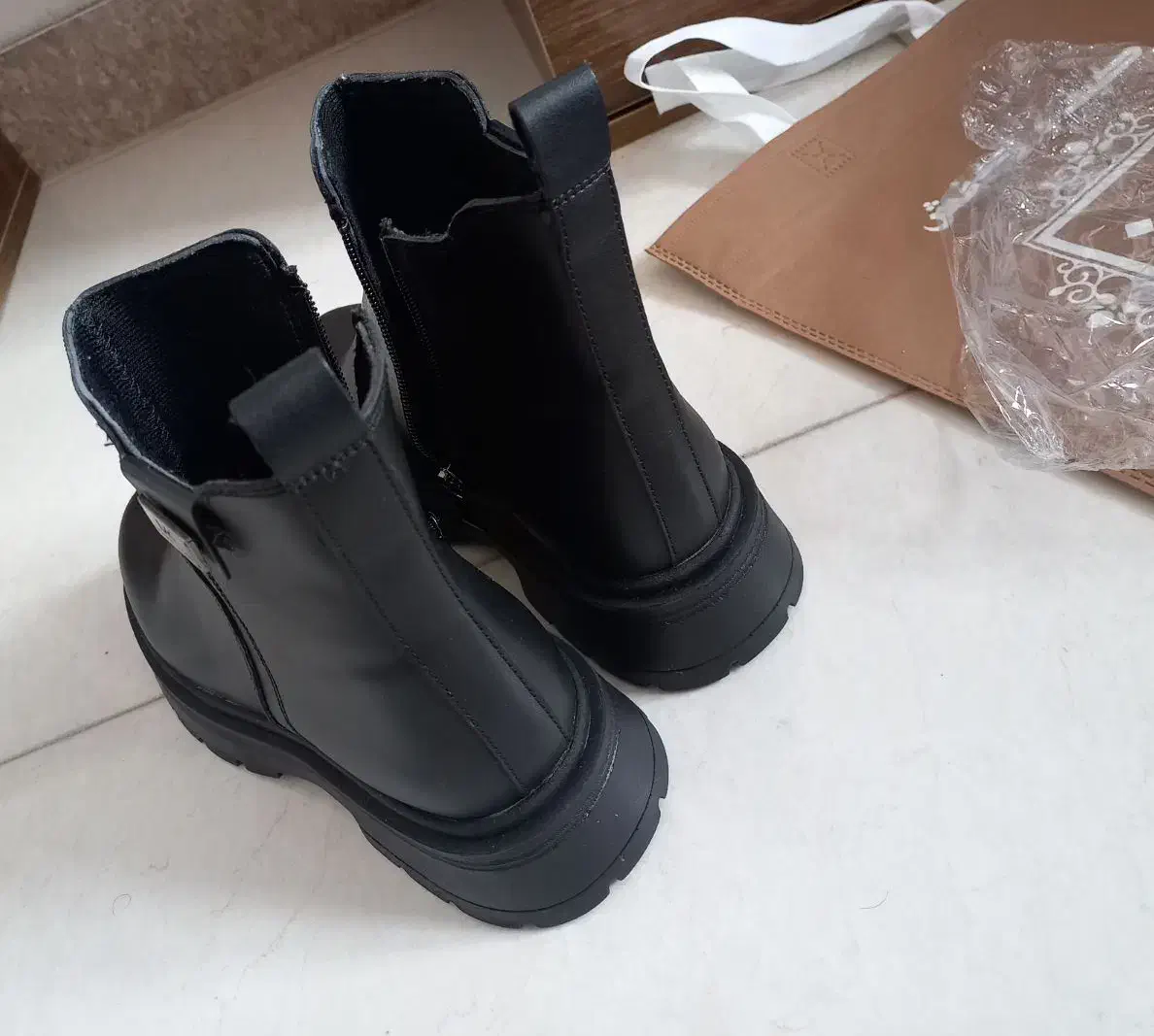 پوتین بوت مشکی|کیف، کفش، کمربند|لاهیجان, طالقانی|دیوار