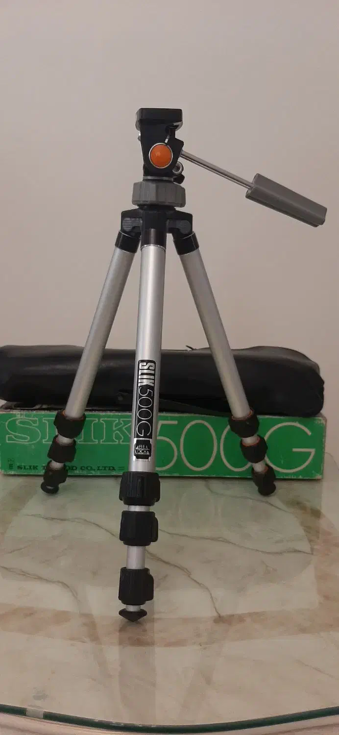 سه پایه دوربین مدل SLIK500 ژاپن|دوربین عکاسی و فیلمبرداری|تهران, ونک|دیوار