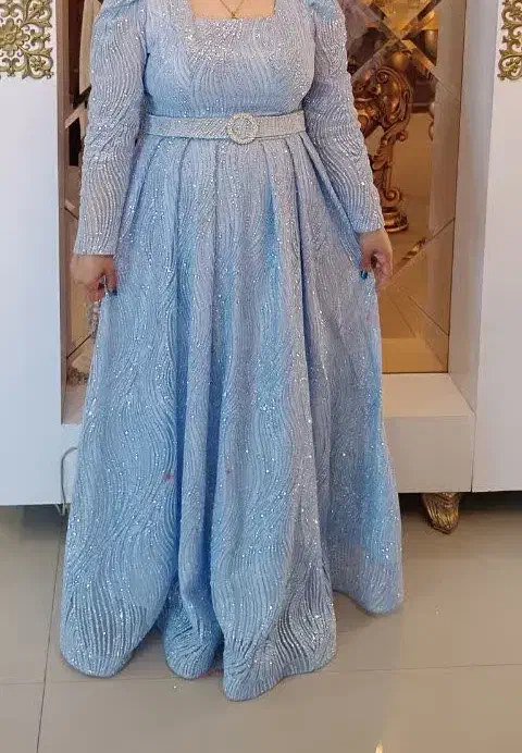 لباس مجلسی ابی اسمانی|لباس|پاکدشت, پاکدشت (مامازند)|دیوار