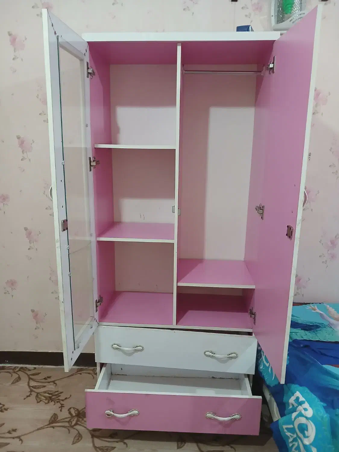 کمد لباس بچه|جاکفشی، کمد، دراور|اهواز, اهواز|دیوار