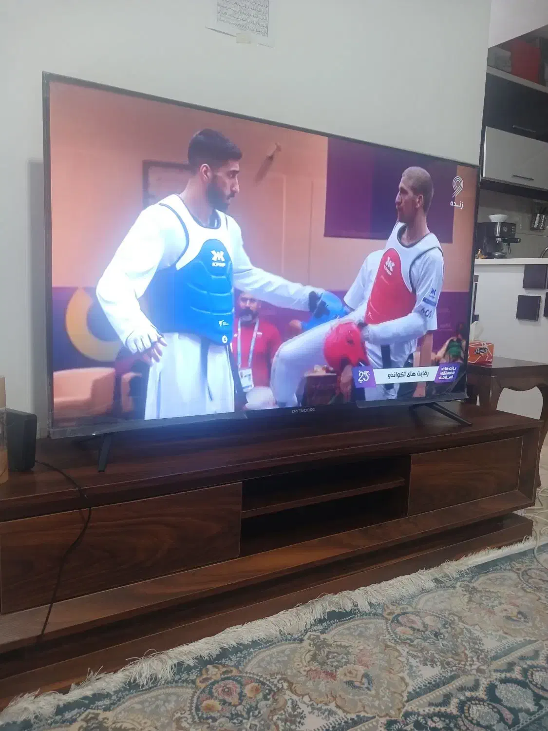 تلویزیون ۵۵اینچ دوو|تلویزیون و پروژکتور|بجنورد, |دیوار