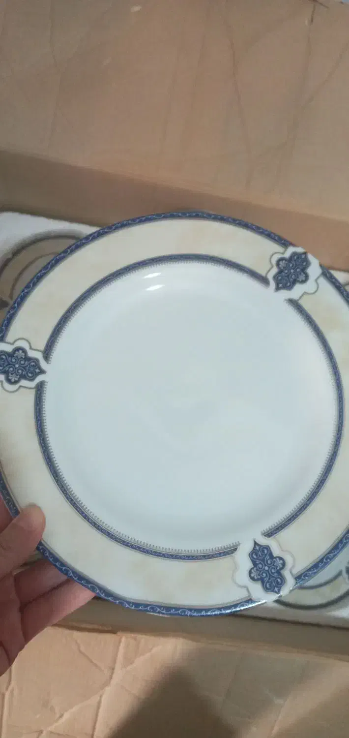 سرویس چینی ۱۲ نفره نو داخل کارتن معاوضه هم دارم|ظروف سرو و پذیرایی|اراک, |دیوار