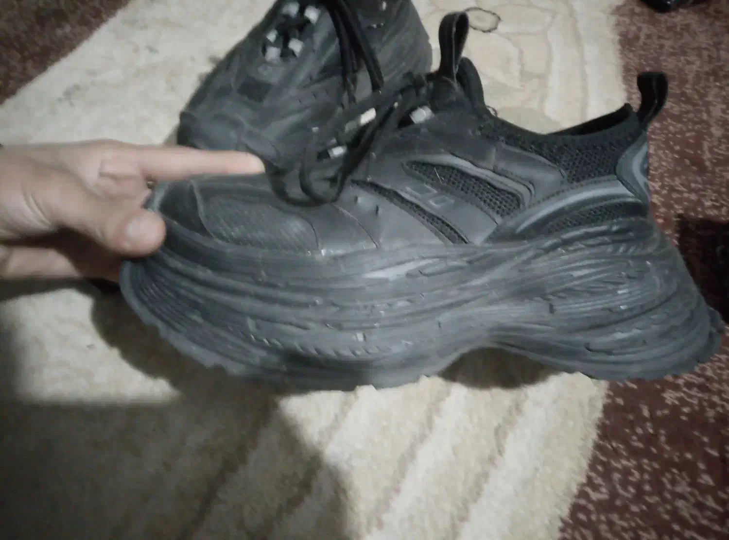 کتونی بالنسیگا مدل پلتفرم|کیف، کفش، کمربند|رشت, بازار|دیوار