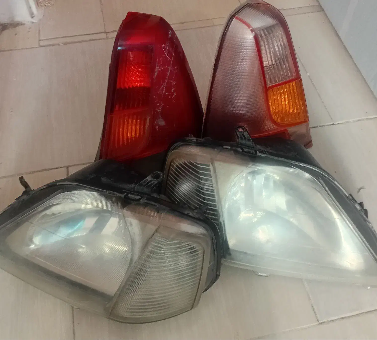 چراغ جلو و عقب ال نود|قطعات یدکی و لوازم جانبی|رباطکریم, رباطکریم|دیوار