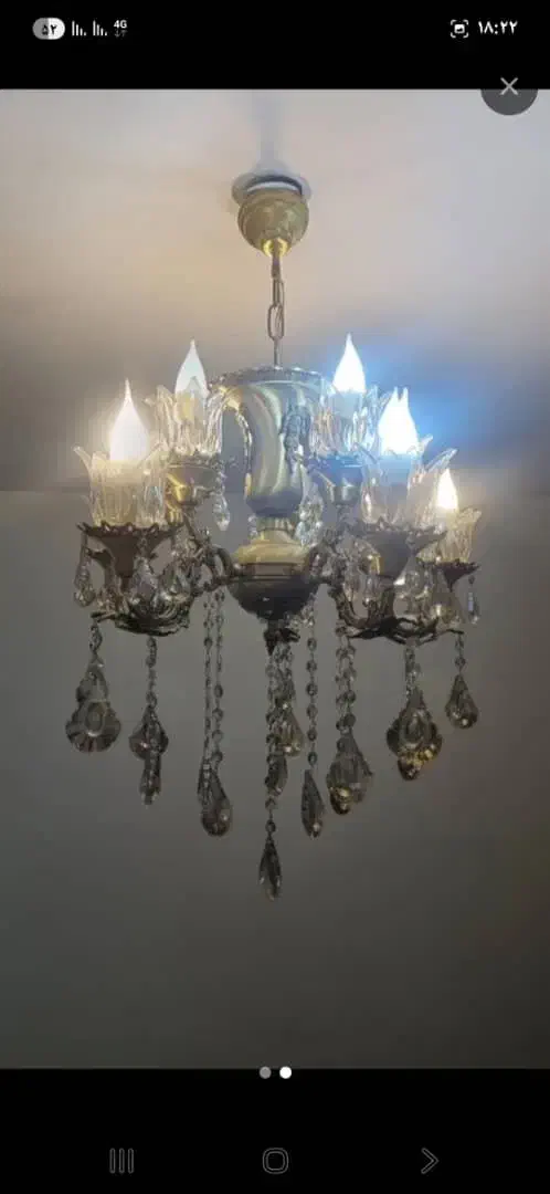 خریدار لوسترهای برنزدرکل مناطق تهران|لوستر و چراغ آویز|تهران, لویزان|دیوار