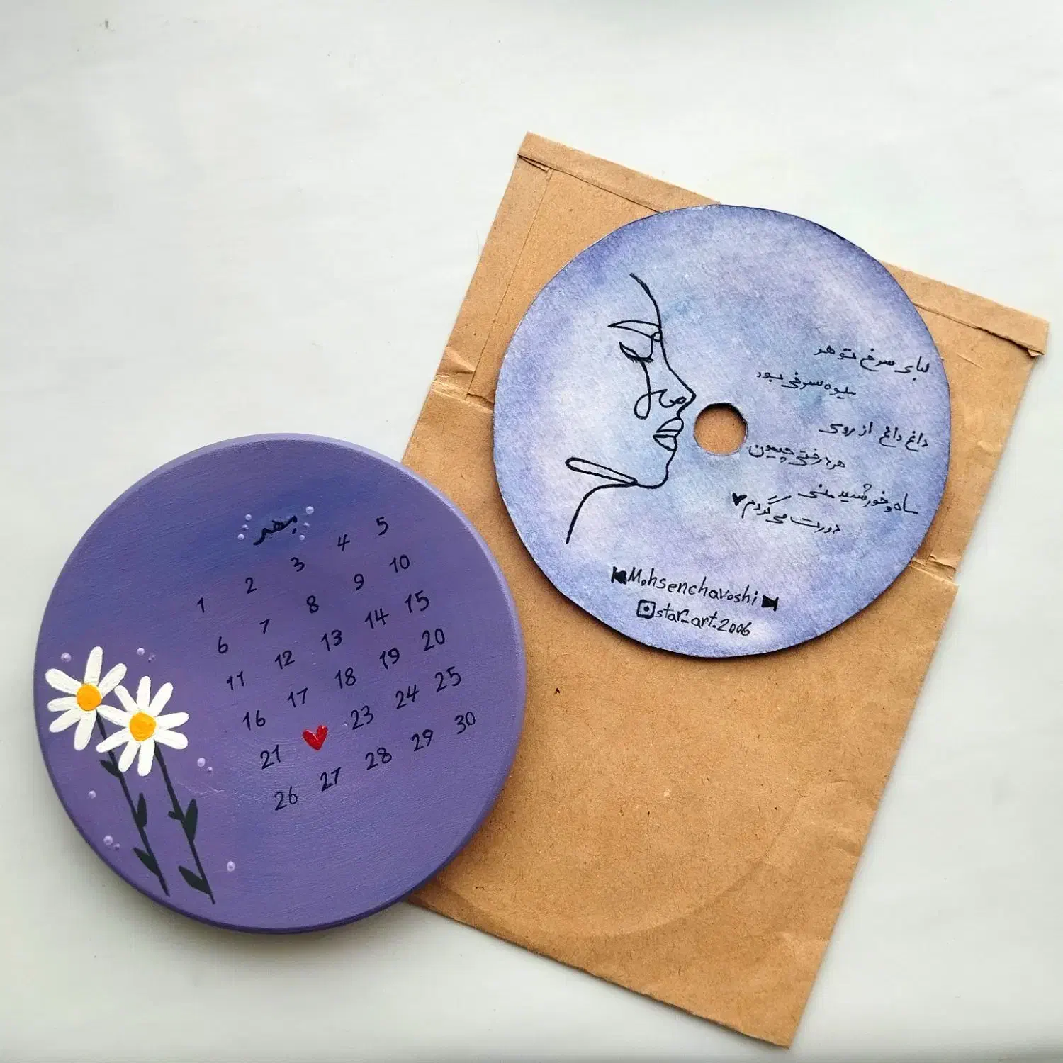 دیوارکوب (بشقاب سفالی) و جاعودی|تابلو، نقاشی، عکس|مشهد, طلاب|دیوار