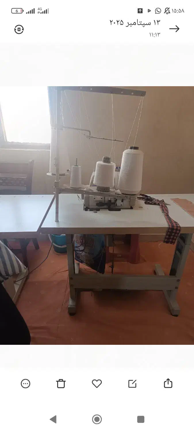 سردوز ۵ نخ جک|چرخ خیاطی و ریسندگی|ملایر, |دیوار